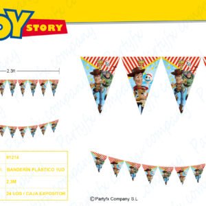BANDERIN DE PLASTICO DE TOY