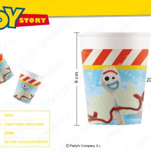 VASOS DE PAPEL 200ML TOY STORY4    PK-6UDS