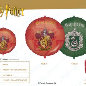 GLOBOS DE FOIL HARRY POTTER WARNER 46CM