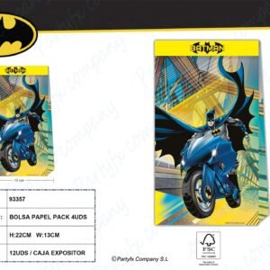 BOLSA DE REGALO PAPEL FSC BATMAN ROGUE RAGE