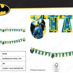 GUIRNALDA DE PAPEL BATMAN ROGUE