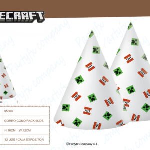 GORROS DEMINECRAFT PK-6UDS