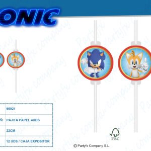 PAJITA DE PAPEL SONIC