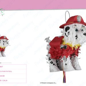 Pull Pinata Paw Patrol Paper / Plastic