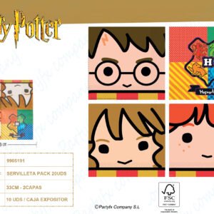 16 Napkins Harry Potter 33 x 33 cm