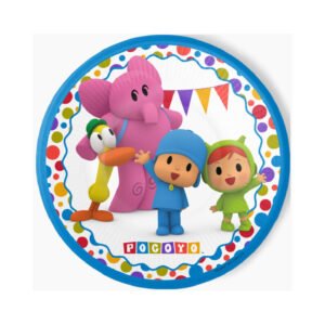 8 PLATOS 23CM POCOYO