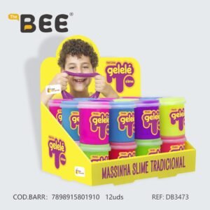 Gelelé Slime Pote 152g 8x12 Tradicional