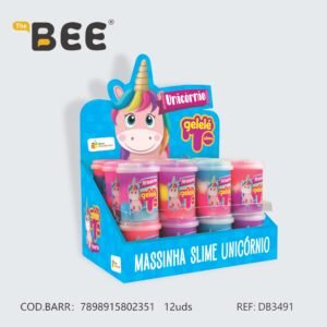 Gelelé Slime Pote 152g 8x12 Unicórnio