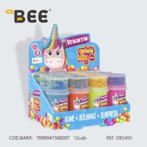 Gelelé Slime Mix Surpresa 153g 4x12 Unicórnio