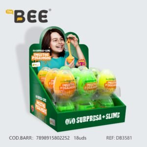 Ovo Surpresa 98g 4x18 Insetos Pegajosos