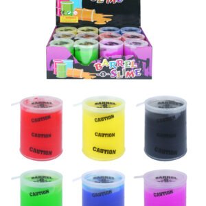 SLIME BARREL LARGE 120G 7.8CM X 5.5CM ASTD COLS