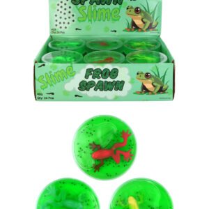 SLIME FROG W/EGGS 45G 8CM X 1.5CM