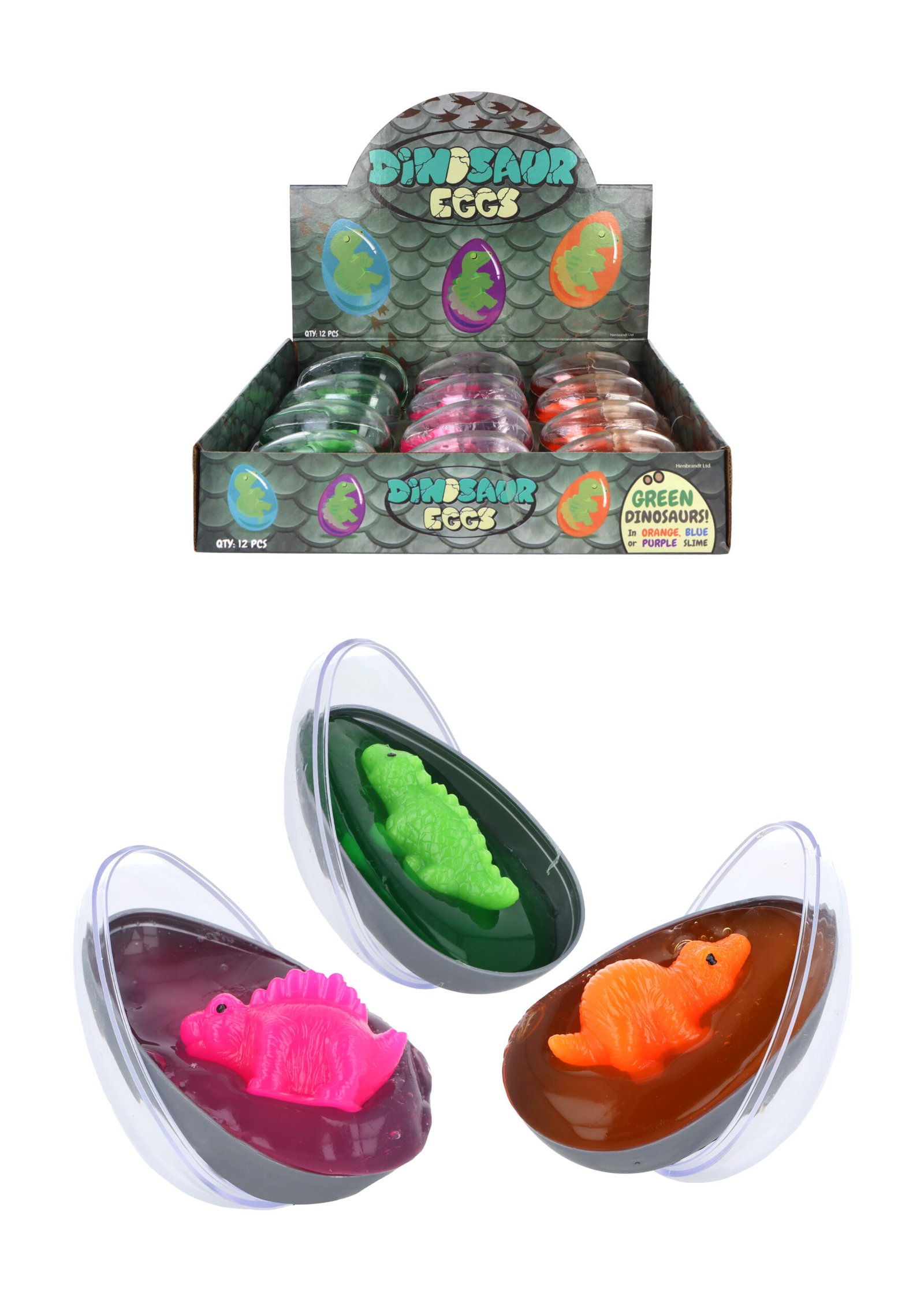 EGG DINOSAUR GIANT W/BABY 58G 8.5CM X 5.5CM