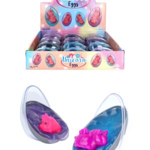 EGG UNICORN GIANT W/BABY 58G 8.5CM X 5.5CM