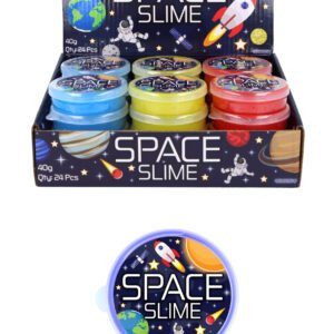 SPACE SLIME TUBS (7CM X 2CM) 3 ASSORTED COLOURS