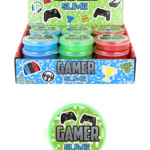 GAMER SLIME TUBS (7CM X 2CM) 3 ASSORTED COLOURS