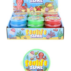 SEALIFE SLIME TUBS (7CM X 2CM) 3 ASSORTED COLOURS