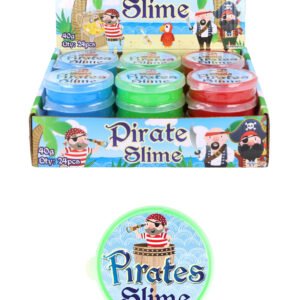 SLIME PIRATE 40G 7CM X 2CM ASTD COLS