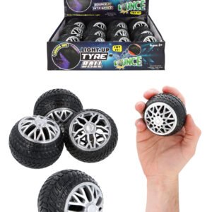 BALL TYRE W/LIGHT 6.5CM