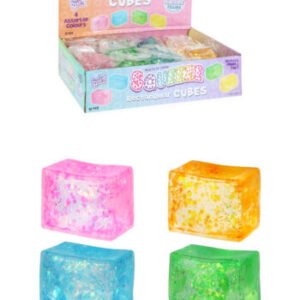 SQUEEZE CUBE W/SUGAR & SPARKLE 5CM X 4CM