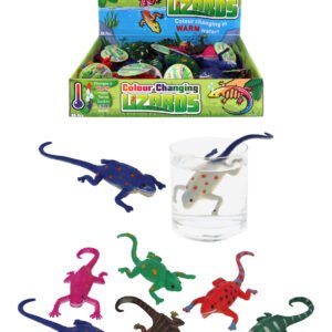 LIZARD COLOUR CHANGING 15CM 6 ASTD